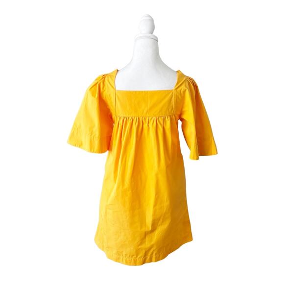 Three Graces Sofia Cotton Poplin Sundress 2 Yellow NEW - Picture 5 of 10